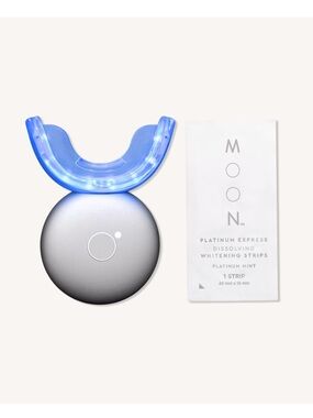 Moon - NIB Platinum Pro Glow LED Teeth Whitening Device Triple Light